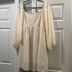 Off white dress XL